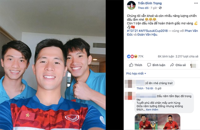 Hành trình AFF Cup: Phan Văn Đức đã sẵn sàng nâng cúp, cộng đồng mạng thi nhau cổ vũ ảnh 5