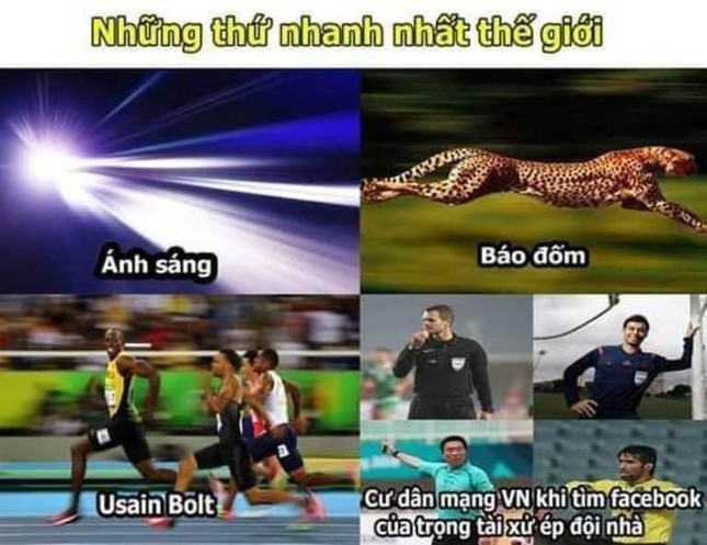 Trọng tài trận Chung kết bị chế ảnh rút thẻ vàng như lì xì ngày Tết ảnh 8