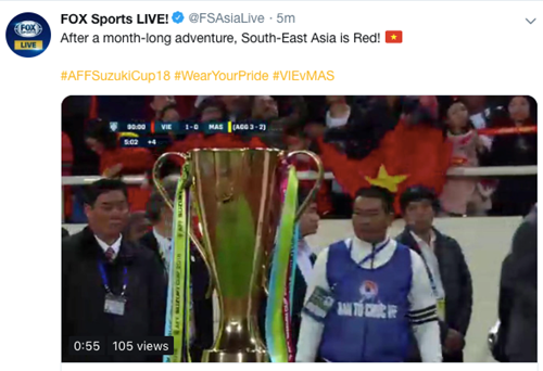 FOX Sports: "Đông Nam Á đã phủ màu đỏ Việt Nam" ảnh 2