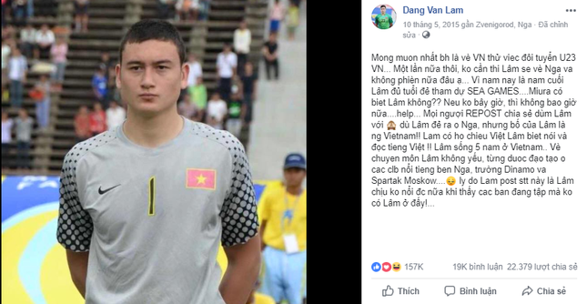 Nghẹn ngào trước tâm thư của Lâm "Tây" 3 năm trước: “Muốn về thử việc cho đội tuyển U23” ảnh 2