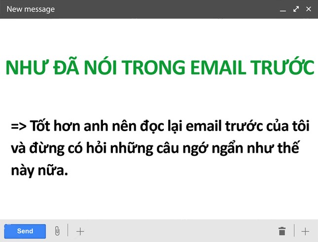 Bóc mẽ ý nghĩa thật sự đằng sau những cách dùng câu từ đầy "hàm ý" trong email ảnh 1