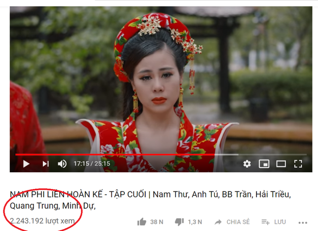 Tập cuối "Nam Phi Liên Hoàn Kế" giúp Nam Thư sở hữu gần 40 triệu lượt xem cho dự án web-drama ảnh 1