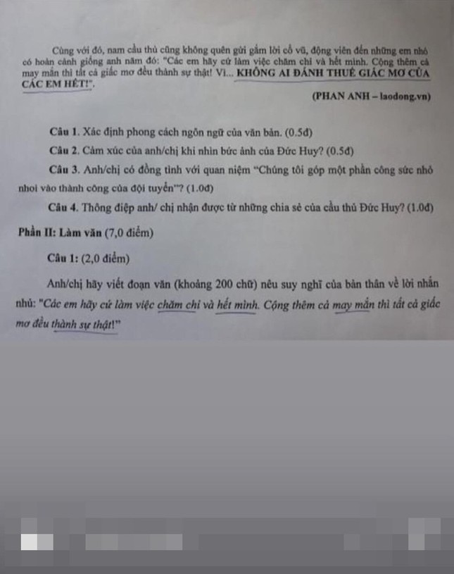 "Đức Huy - Duy Mạnh: Hành trình từ nhặt bóng đến "người hùng" được đưa vào đề thi ảnh 3