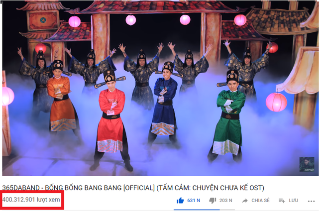 Cán mốc 400 triệu view, đây là MV V-Pop có lượt xem "khủng" nhất trên YouTube! ảnh 1