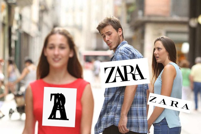 ZARA vừa tung logo mới, cư dân mạng đã ào ạt chế logo cho năm... 2027! ảnh 4