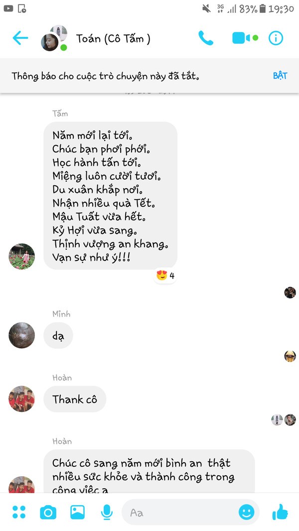 Lời chúc Tết độc đáo có "1-0-2" của các thầy cô giáo khiến cộng đồng mạng khen nức nở ảnh 2
