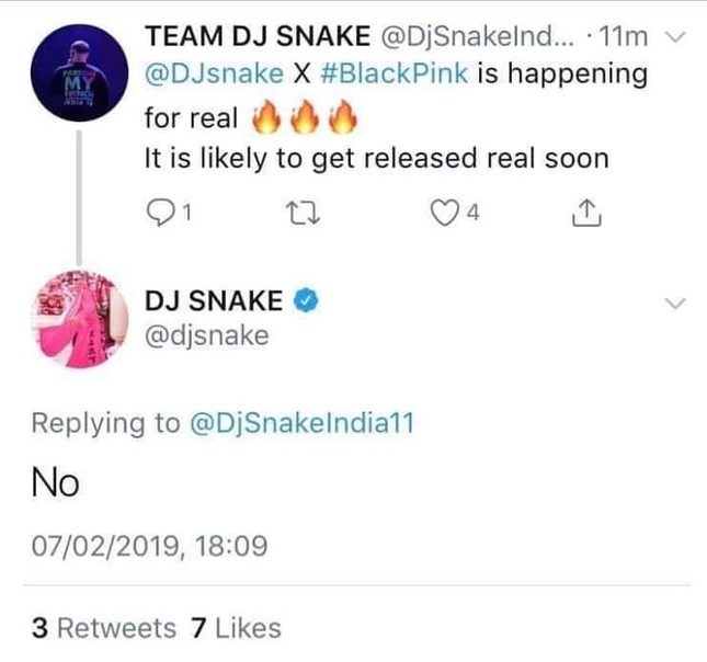 Chỉ với một dòng bình luận, DJ Snake đã làm dấy lên tin đồn hủy bỏ màn kết hợp với BLACKPINK? ảnh 4