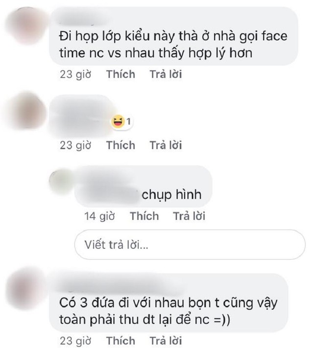 Đừng kêu họp lớp không ai đi nữa, đông đủ nhưng đều cắm mặt vào điện thoại thì cũng mất vui ảnh 2