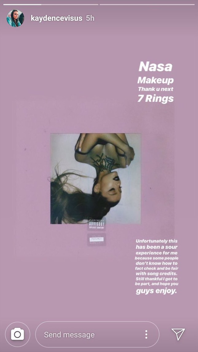 “Đá xéo” Ariana Grande vì không đề tên mình trong album mới, cô bạn thân phải nhận cái kết đắng ảnh 2