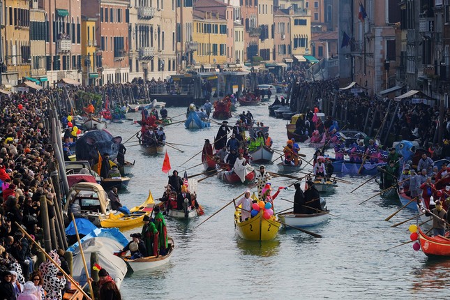 Đến Venice vào tháng 2, dự lễ hội hóa trang hoành tráng nhất năm ảnh 5