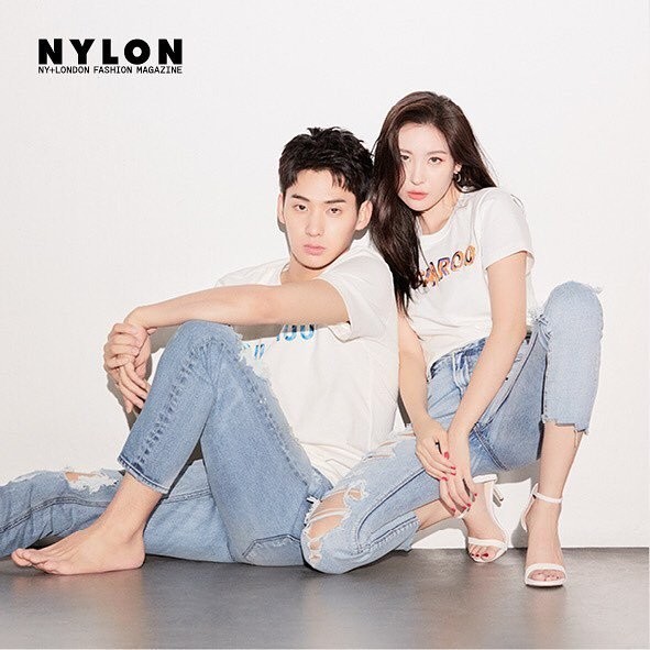 Dân tình "bấn loạn" khi Sunmi và Jung Ga Ram khoe thân hình chuẩn trên bìa tạp chí Nylon ảnh 6