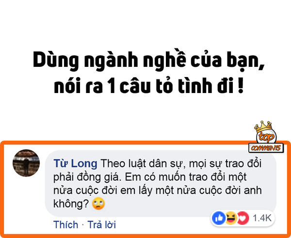 Góc cực mặn: Cộng đồng mạng trổ tài tán "crush" bằng nghề nghiệp, nghe là muốn đổ! ảnh 1
