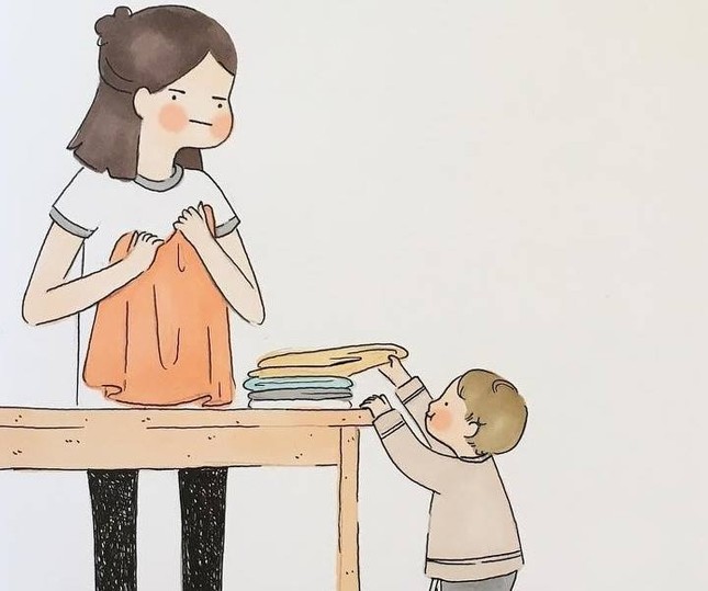 Nghẹn ngào trước bộ ảnh thể hiện sự hy sinh và tảo tần của mẹ ảnh 6