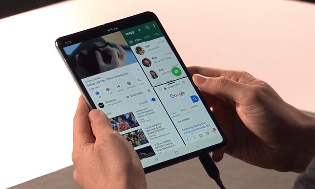 Samsung ra Galaxy Fold, cực kỳ khác biệt, giá từ 1.980 USD ảnh 1
