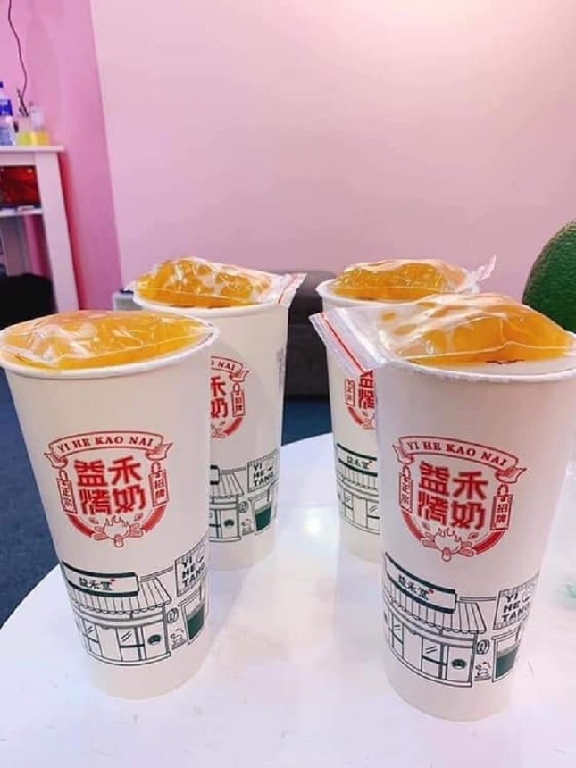 Các "tín đồ trà sữa" lại "phát sốt" vì sự xuất hiện của món trà sữa nướng "hot hit" ảnh 1
