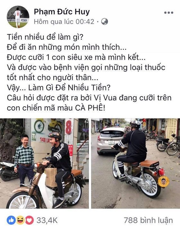 "Quàng tử" Đức Huy trả lời hot trend "Tiền nhiều để làm gì?" khiến fan cười nghiêng ngả ảnh 1