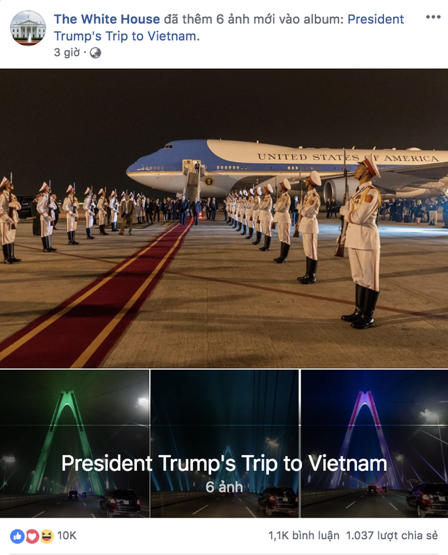 Cầu Nhật Tân xuất hiện trên fanpage của Nhà Trắng, dân mạng Mỹ trầm trồ: "Lộng lẫy quá" ảnh 1