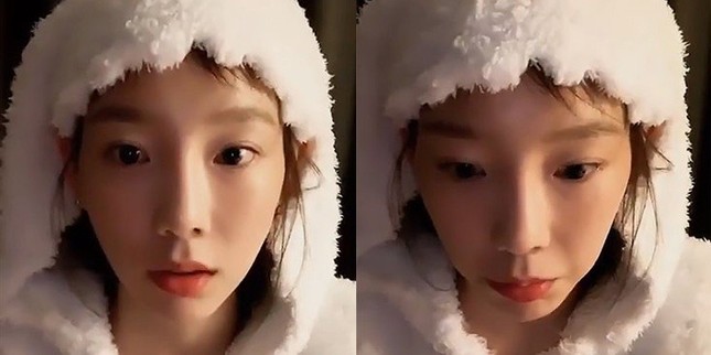 Taeyeon phản ứng cực đáng yêu khi bị fan hỏi đùa việc "cạo râu" ảnh 1