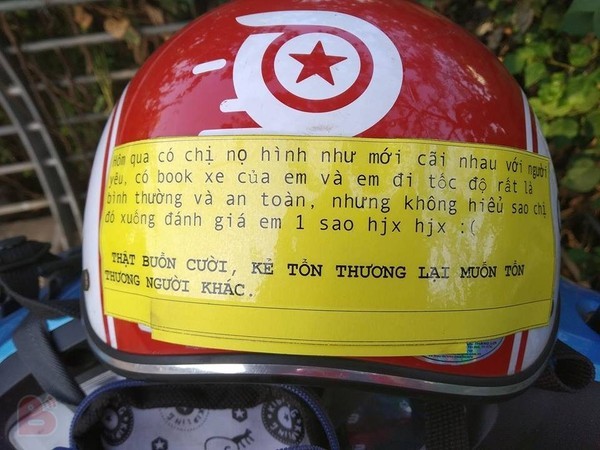 Chàng tài xế xe ôm công nghệ bị nữ khách hàng vừa cãi nhau với người yêu làm "tổn thương" ảnh 1