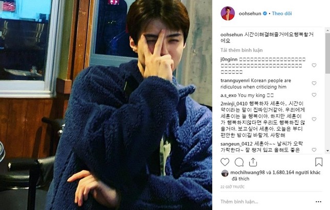 Chỉ vì một bức ảnh selfie mà Sehun (EXO) bị cho là cổ xúy vụ bê bối của Seungri ảnh 1