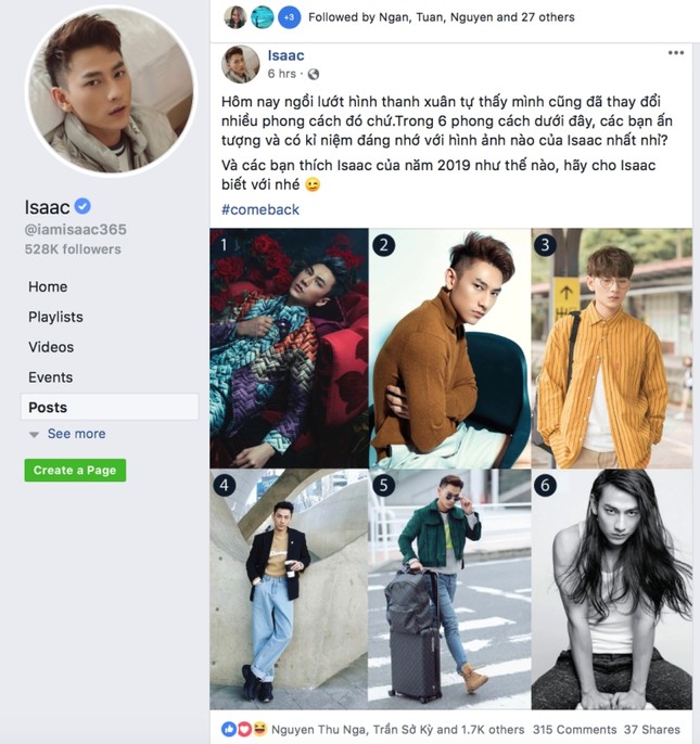 Nhìn lại hành trình biến hoá phong cách của Isaac sau 9 năm ở showbiz Việt ảnh 1