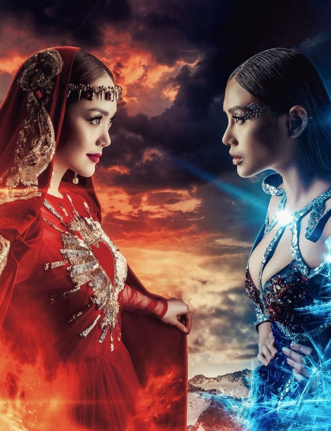Minh Hằng đối đầu Võ Hoàng Yến trong teaser MV mới đậm chất Trung Đông ảnh 3