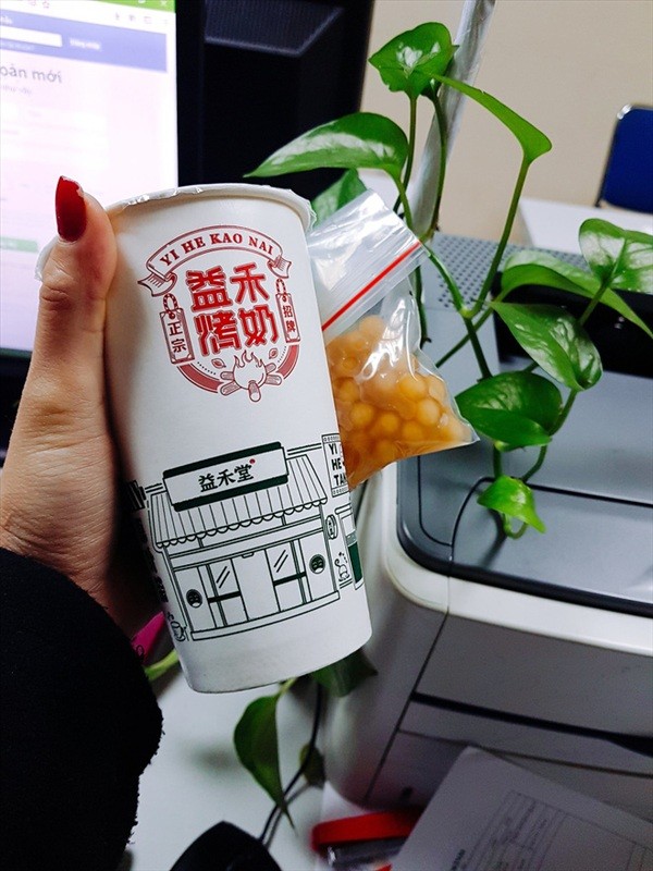 Trà sữa nướng Trung Quốc có cửa hàng nhượng quyền đầu tiên tại Việt Nam là hàng "fake"? ảnh 1
