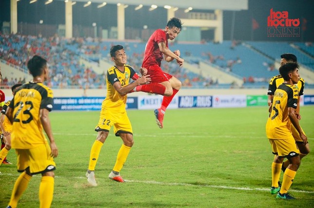 Vòng loại U23 châu Á, Chinh "đen" ghi bàn, Việt Nam thắng "áp đảo" Brunei với 6 bàn ảnh 10