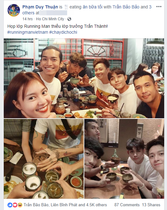 Liên tục tung ảnh check-in cùng nhau, dàn cast "Running Man Việt Nam" lập hội bạn thân mới của showbiz? ảnh 2
