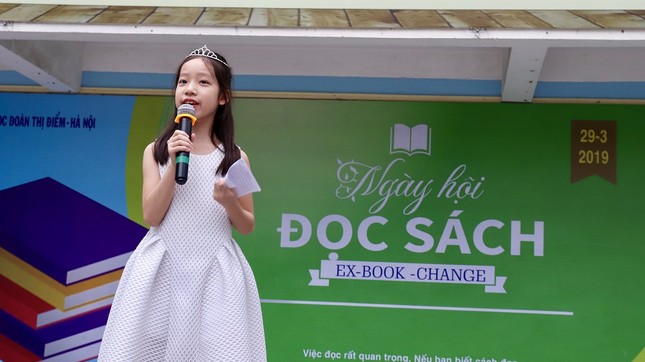 Hà Nội: Tween TH Đoàn Thị Điểm hào hứng tham gia "Ngày hội đổi sách, đọc sách 2019" ảnh 9