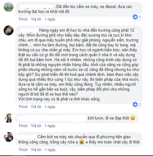 Cộng đồng mạng chia sẻ hashtag nhắc nhở bảo vệ Hà Nội khỏi ô nhiễm không khí ảnh 2