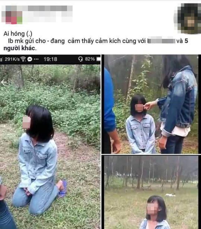 Nghệ An: Một nữ sinh bị bắt quỳ, bị đánh, tung clip lên Facebook ảnh 1