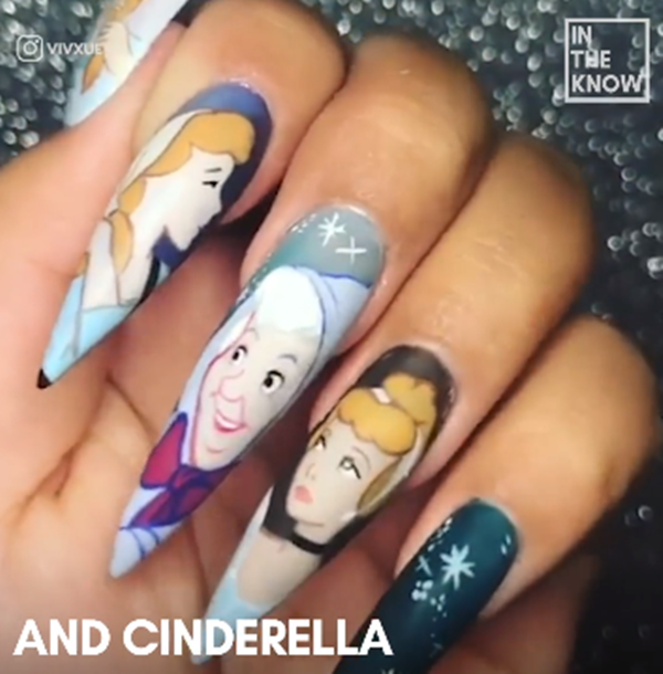 Những mẫu nail mang đến cho bạn cả một thế giới cổ tích ảnh 2