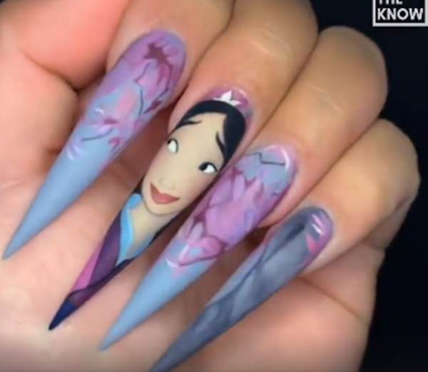 Những mẫu nail mang đến cho bạn cả một thế giới cổ tích ảnh 3