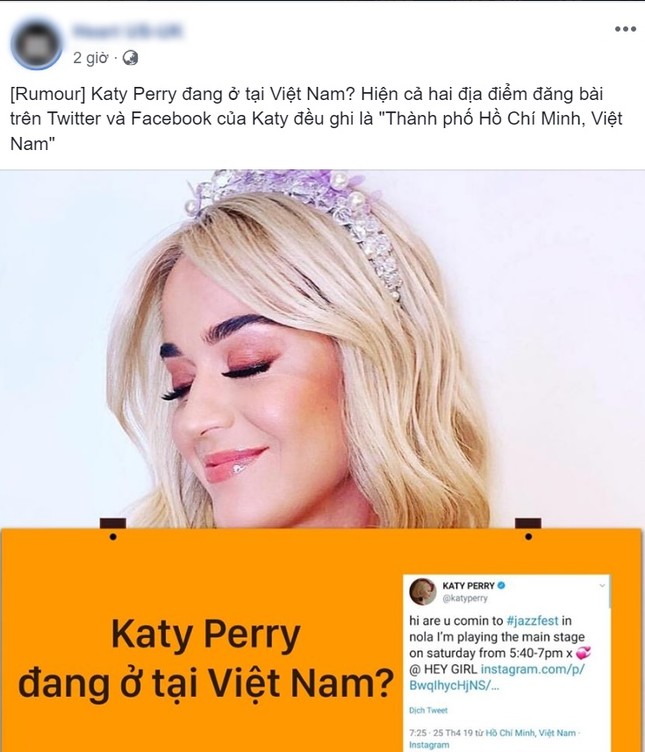 Giật mình trước thông tin Katy Perry đang... mua kem trộn ở Việt Nam ảnh 4