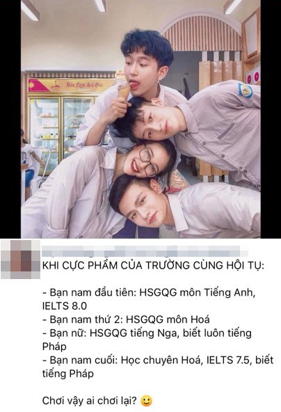 "Nhóm bạn người ta" vừa giỏi vừa đẹp khiến cộng đồng mạng xuýt xoa: "Chơi vậy ai chơi lại?" ảnh 1