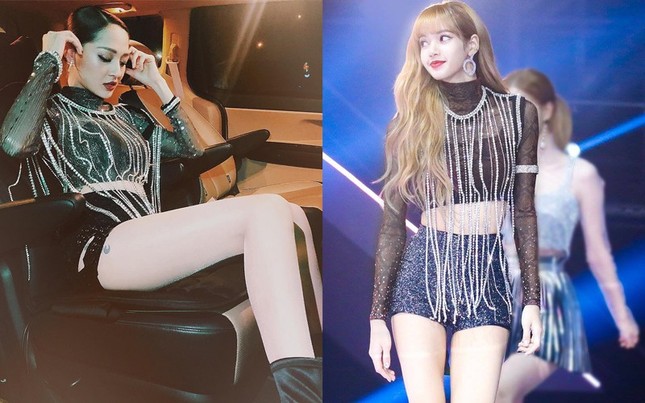 Gây tranh cãi khi "đụng hàng" với trang phục của Lisa (Black Pink), stylist của Bảo Anh nói gì? ảnh 1