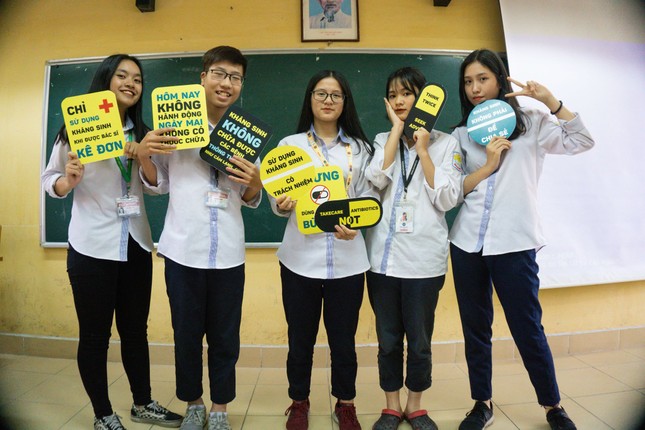 Teen THPT Kim Liên học cách sử dụng kháng sinh an toàn qua dự án "AMR - The Untold Story" ảnh 4
