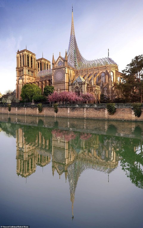 Diện mạo mới của nhà thờ Đức Bà Paris trông như thế nào? ảnh 3