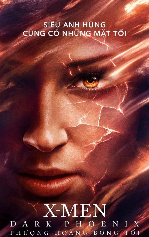 "X-Men: Dark Phoenix" tung poster "rực lửa" tiết lộ "hồi kết" của các dị nhân ảnh 1
