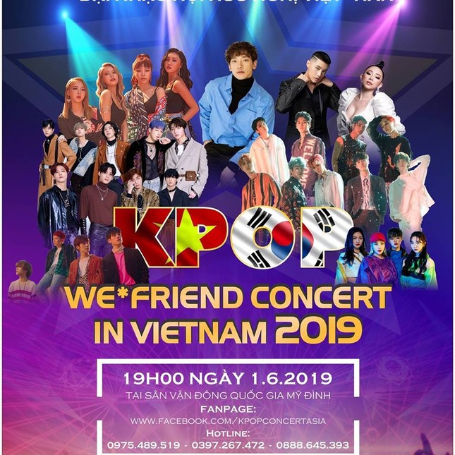 Đại nhạc hội Việt - Hàn lùi lịch diễn hai tháng, fan Việt kêu trời vì lỡ hẹn với thần tượng ảnh 1