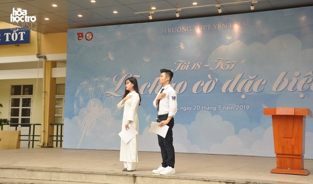 Hà Nội: Buổi chào cờ cuối cùng nhiều cảm xúc của teen 12 ở ngôi nhà chung Yên Hòa ảnh 1