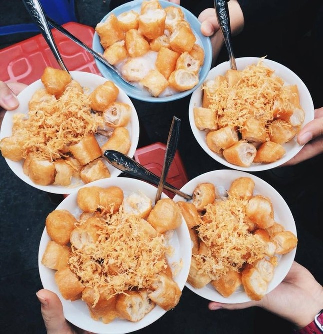 Thời tiết Hà Nội mát mẻ đẹp nao lòng, sao không tranh thủ đi làm bát cháo ảnh 3