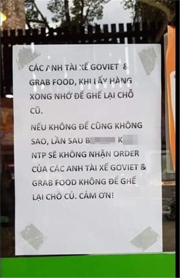 Cảnh cáo không nhận order nếu shipper không xếp ghế về chỗ cũ, cửa hàng bị dân mạng chỉ trích ảnh 1