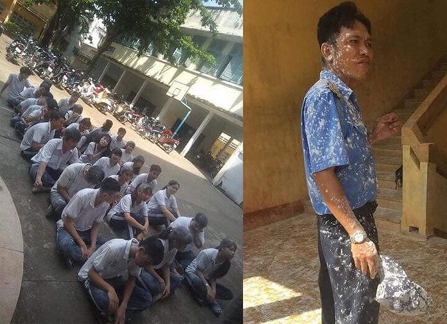 "Khổ tâm" như bác bảo vệ: Không tốt nghiệp, ra trường mà vẫn dính bột màu kỉ yếu! ảnh 2