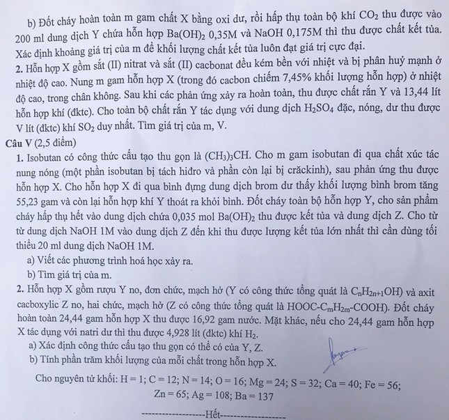 Tổng hợp đề thi lớp 10 chuyên ở Hà Nội: Toán, Văn "hóc búa", Sử, Địa không "thách thức" thí sinh ảnh 7