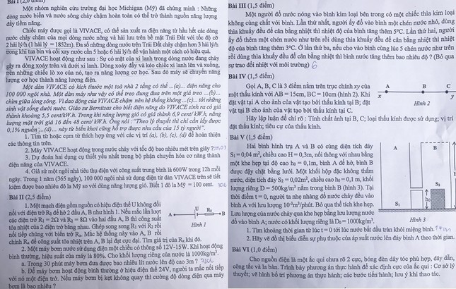 Tổng hợp đề thi lớp 10 chuyên ở Hà Nội: Toán, Văn "hóc búa", Sử, Địa không "thách thức" thí sinh ảnh 8