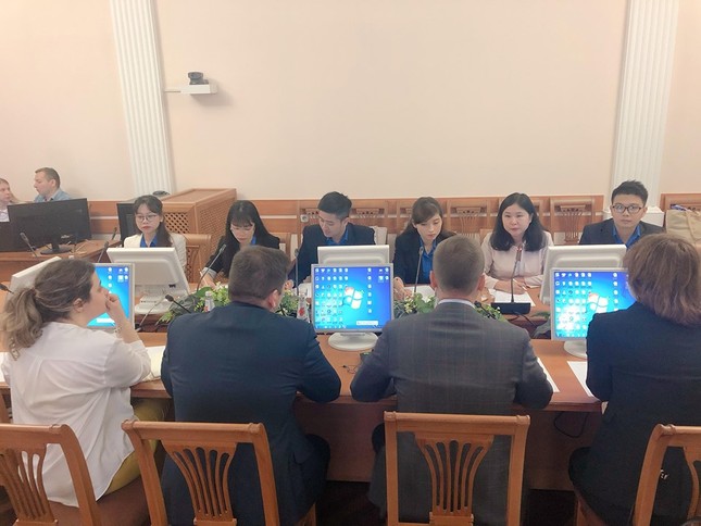 Đại biểu thanh niên Việt Nam đối thoại cùng đại diện Cơ quan Thanh niên Liên bang Nga ảnh 3