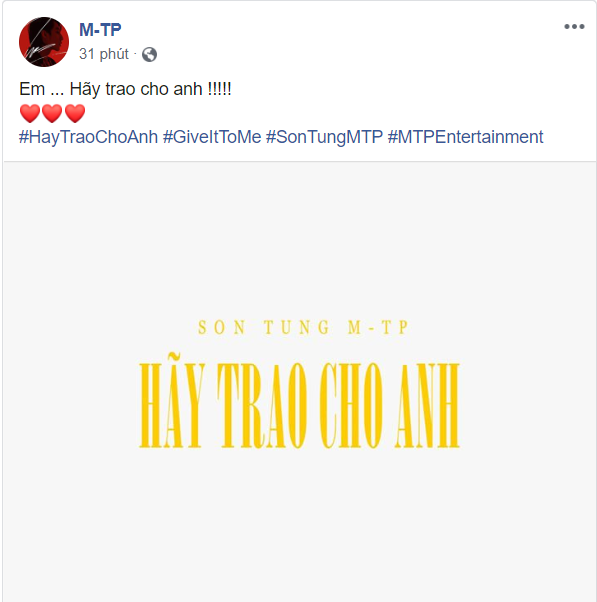 Xác nhận tên bài mới trên trang cá nhân, ngày "comeback" của Sơn Tùng đã gần kề! ảnh 3