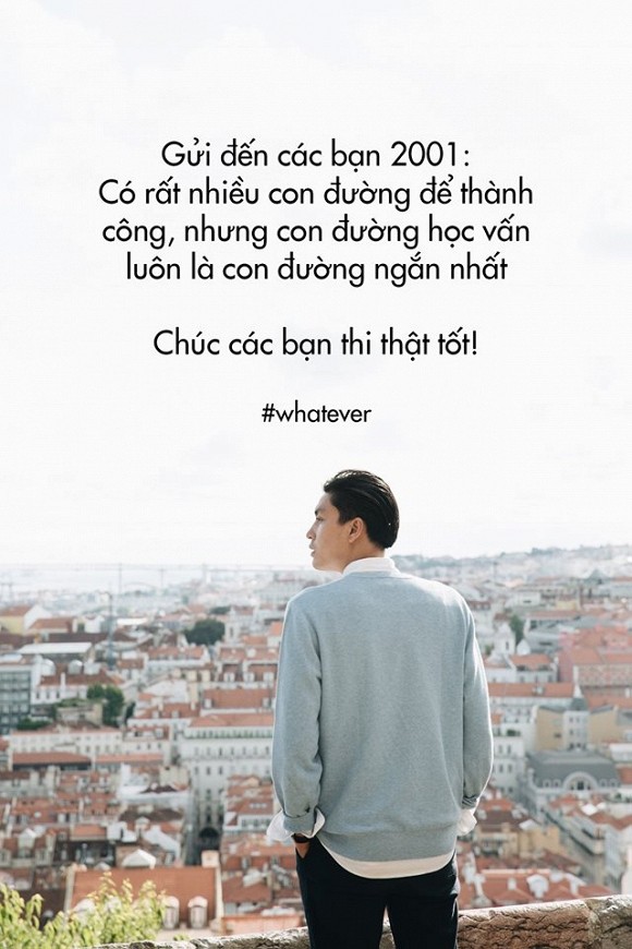 Sao Việt gửi lời chúc tới các sĩ tử 2001: Đặc biệt nhất vẫn là Minh Dự và Phan Văn Đức! ảnh 3